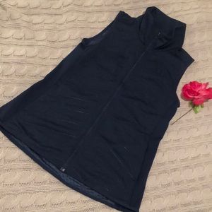 Under Armour Coldgear Fitted Vest - Women’s SMALL - Navy Blue - NWOT